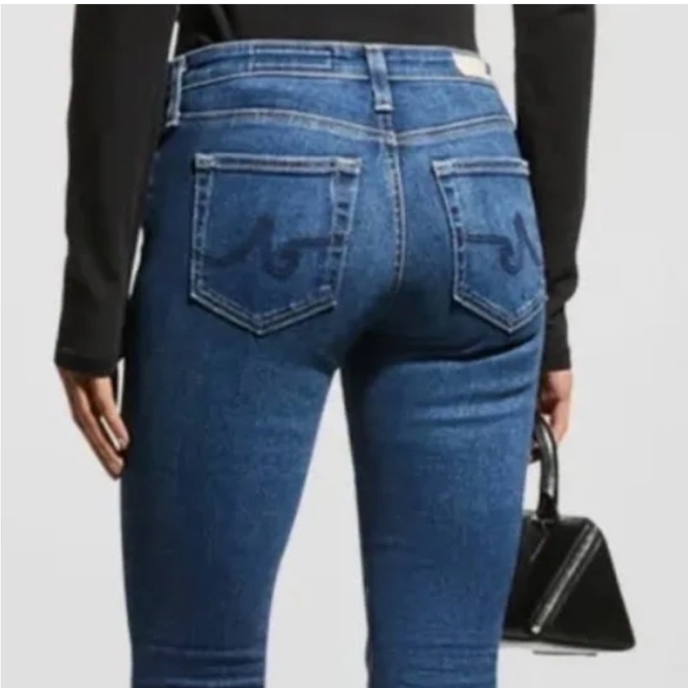 AG Adriano Goldschmied THE STILT Women's Blue Jeans